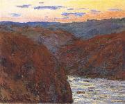 Claude Monet, The Creuse,Sunset